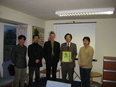 バーミンガム大学のバーチウッド教授の研究室で